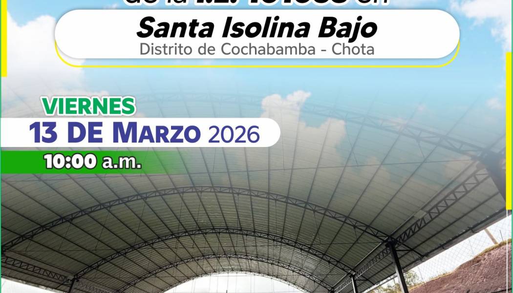 Entrega de terreno para el inicio de importante obra
