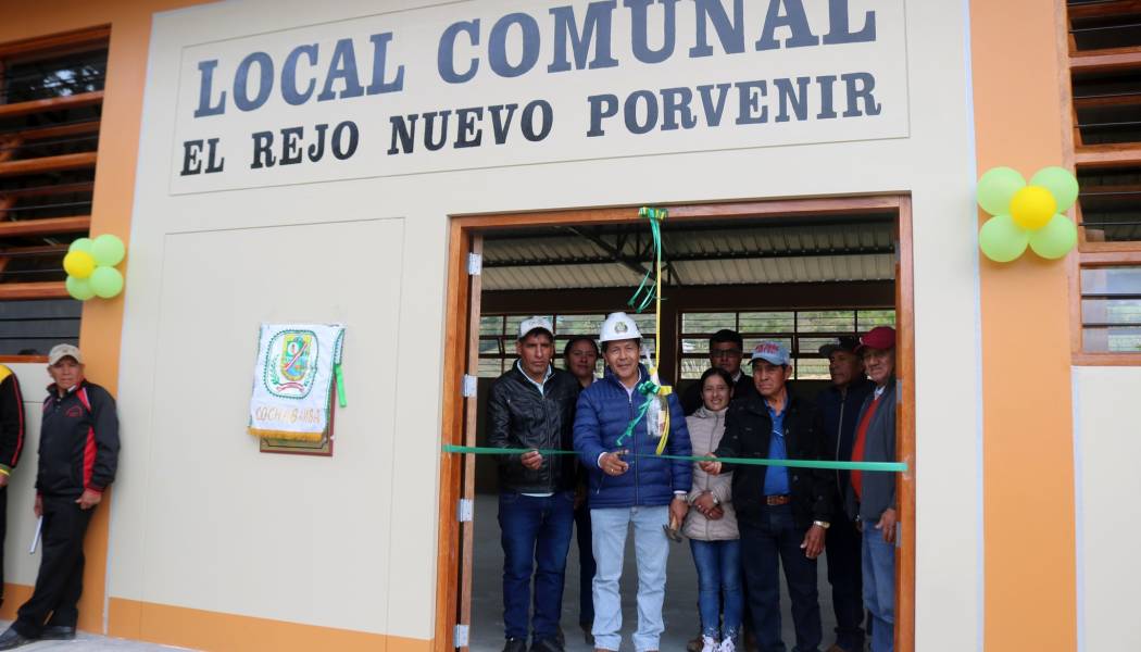 Inauguración de Local Multiusos en el Rejo Nuevo Porvenir